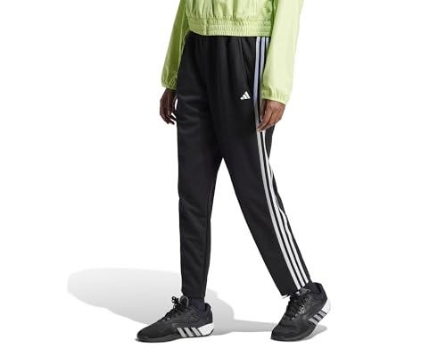 adidas Women's AEROREADY Train Essentials 3-Stripes Pants Hose, Black/White, XL von adidas