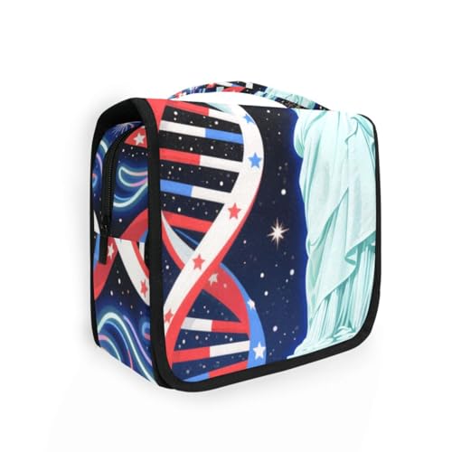 Make-up-Tasche mit amerikanischer Statue, leichte Kosmetiktasche für Geldbörse, Reise-Zubehör Make-up-Tasche mit amerikanischer Statue, leichte Kosmetiktasche für Geldbörse, Reise-Zubehör von aidingzhi