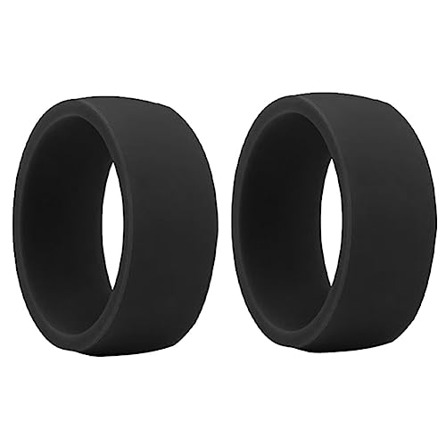 ailill 2 Stück beliebte Silikon-Ringe für Männer und Frauen, umweltfreundlich, Outdoor-Sportring, 8,7 mm, 10 Stück, Silikon von ailill