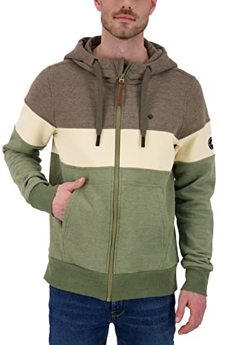 ALIFE AND KICKIN KingsleyAK A Sweatjacket Herren Kapuzensweatjacke, Sweatjacke stone melange S von alife & kickin