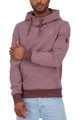 ALIFE and Kickin JohnsonAK Z Hoodie Herren Kapuzensweatshirt, Pullover Dark Cherry Melange M von alife & kickin