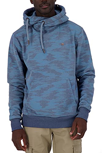 Alife and Kickin Herren JohnsonAK B Kapuzenpullover, Nightblue, S von alife & kickin