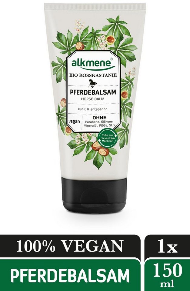 alkmene Feuchtigkeitscreme Pferdebalsam Handcreme mit Bio Rosskastanie - Pferde Balsam, 1-tlg. von alkmene