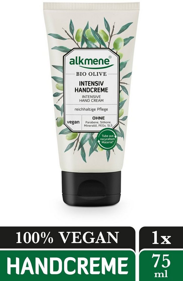 alkmene Handcreme Handcreme Bio Olive - Intensiv Creme Intensivcreme Hautpflege, 1-tlg. von alkmene