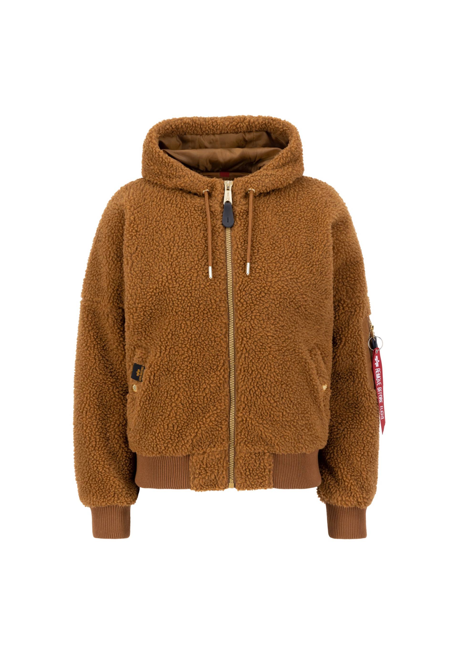 Alpha Industries Bomberjacke "Alpha Industries Women - Bomber Jackets MA-1 OS Hooded Teddy W" Alpha Industries Bomberjacke "Alpha Industries Women - Bomber Jackets MA-1 OS Hooded Teddy W" von alpha industries