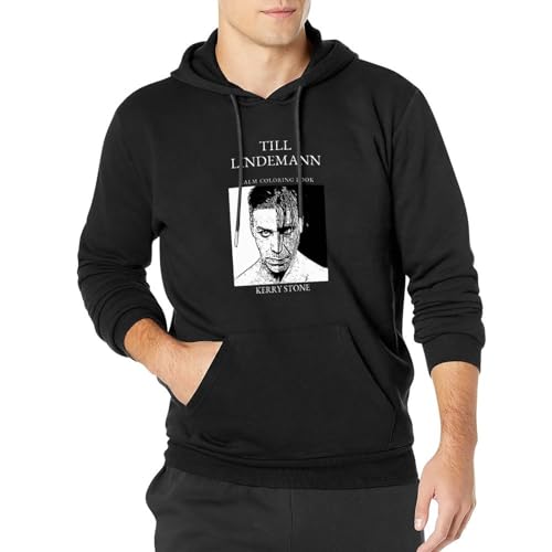 andare Creative Till and Lindemann Calm Coloring Book Men's Basic Long Sleeve Hoody Cute R320 Tshirt M von andare