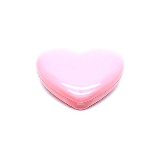 Love Heart Leere Lidschatten für Etui, Rouge Lippenstift-Box, Pigment Ref. Lip Cases Halter mit, rose von antianzhizhuang