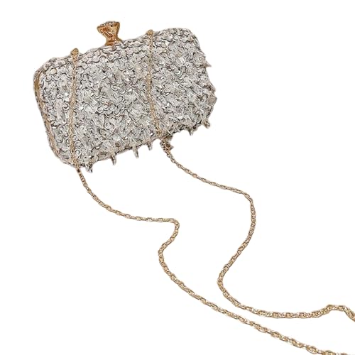 Stilvolle Boxtasche Mit Pailletten Einzigartige Handtasche Abendtasche Modisches Accessoire Für Gesellschaftliche Veranstaltungen Und Feiern Von Frauen Stilvolle Boxtasche Mit Pailletten Einzigartige Handtasche Abendtasche Modisches Accessoire Für Gesellschaftliche Veranstaltungen Und Feiern Von Frauen von antianzhizhuang