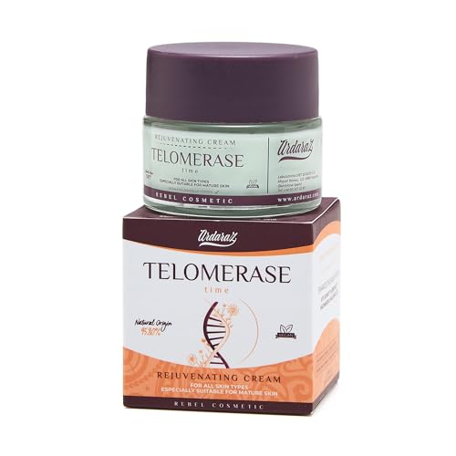 Ardaraz Feuchtigkeitsspendende Gesichtscreme Damen mit Telomerase und Hyaluronsäure. Anti Aging Creme Frauen, verjüngende Wirkung, straffere Haut. Ideal für reife Haut Ardaraz Feuchtigkeitsspendende Gesichtscreme Damen mit Telomerase und Hyaluronsäure. Anti Aging Creme Frauen, verjüngende Wirkung, straffere Haut. Ideal für reife Haut von ardaraz