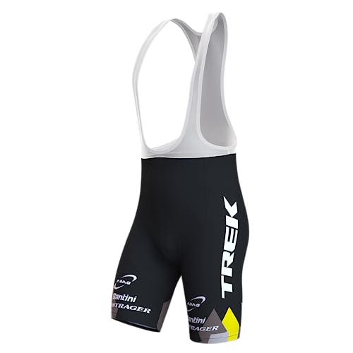 assocauicy Fahrrad TräGerhose Bib Shorts Herren,Anti-Rutsch Radlerhose Gepolstert Schnell Trocknend Atmungsaktiv Mit Taschen von assocauicy