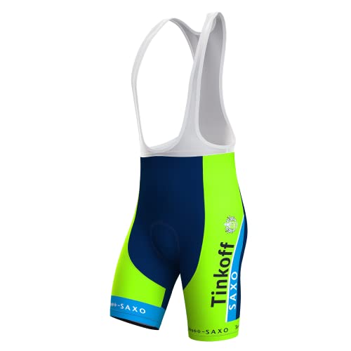 assocauicy Fahrrad TräGerhose Bib Shorts Herren,Anti-Rutsch Radlerhose Gepolstert Schnell Trocknend Atmungsaktiv Mit Taschen von assocauicy