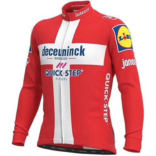 assocauicy Herren Radtrikot Fahrradtrikot Langarm,Radsportanzüge Atmungsaktive Cycling Jersey Schnell Trocknen Radsport Bekleidung von assocauicy