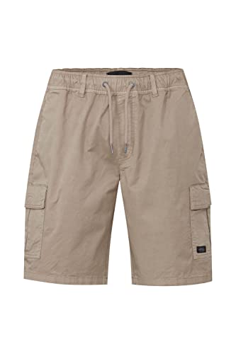 Blend 20715212 Herren Cargo Shorts Bermuda Kurze Hose Cargoshorts mit Kordeln mit Stretch Regular Fit, Größe:M, Farbe:Crockery (161104) von b BLEND