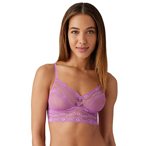 b.tempt'd Damen Bralette aus Spitze BH, Durchsichtig, Mulberry, S von b.tempt'd