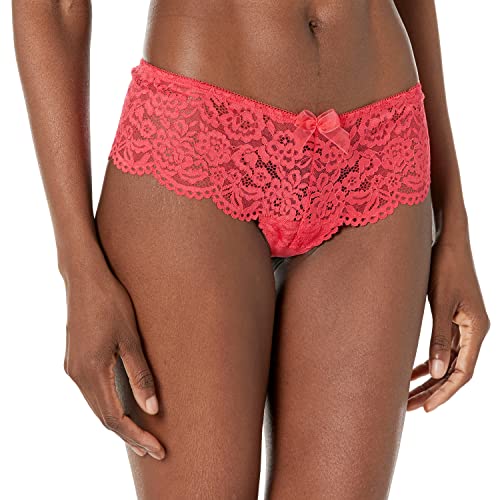 b.tempt'd Damen Ciao Bella Tanga Panty Unterwäsche im Bikini-Stil, Durchsichtig, Wassermelone, S von b.tempt'd