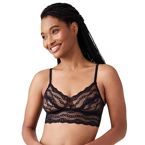 b.tempt'd Damen Lace Kiss Bralette BH, Halbtransparent, Nacht (Night), Large von b.tempt'd