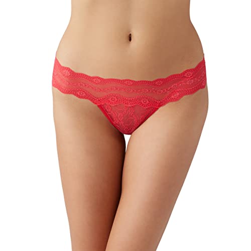 b.tempt'd Damen Spitzen-Tanga Tangahöschen, Hibiskus, M von b.tempt'd