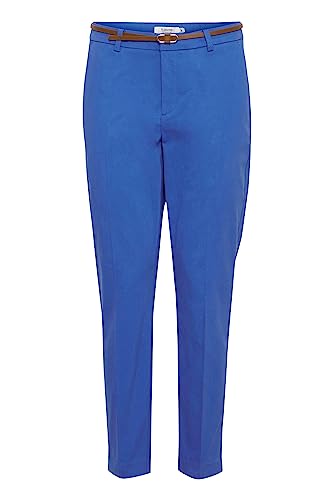 b.young BYDays Damen Hose Chino Stoffhose mit Stretch, Größe:38, Farbe:Strong Blue (184051) von b.young