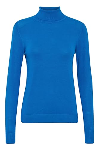 b.young BYMMPIMBA1 Rollneck - 20811926 Damen Strickpullover Rollkragenpullover Pullover, Größe:L, Farbe:Nautical Blue (194050) von b.young