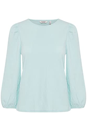 b.young BYPEPPER TSHIRTDamen Bluse Langarm mit Rundhalsausschnitt Regular-Fit, Größe:M, Farbe:Plume (134809) von b.young