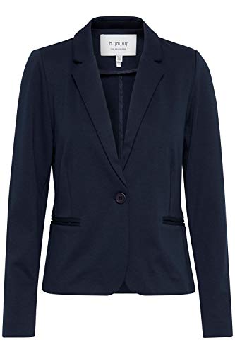 b.young Damen Rizetta Blazer Anzugjacke, Blau (Copenhagen Night 80466), (Herstellergröße: 40) von b.young