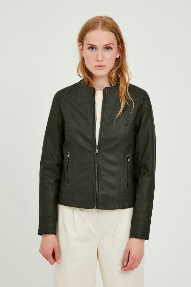 b.young Lederimitatjacke BYACOM JACKET - 20809396 Damen Kunstlederjacke von b.young