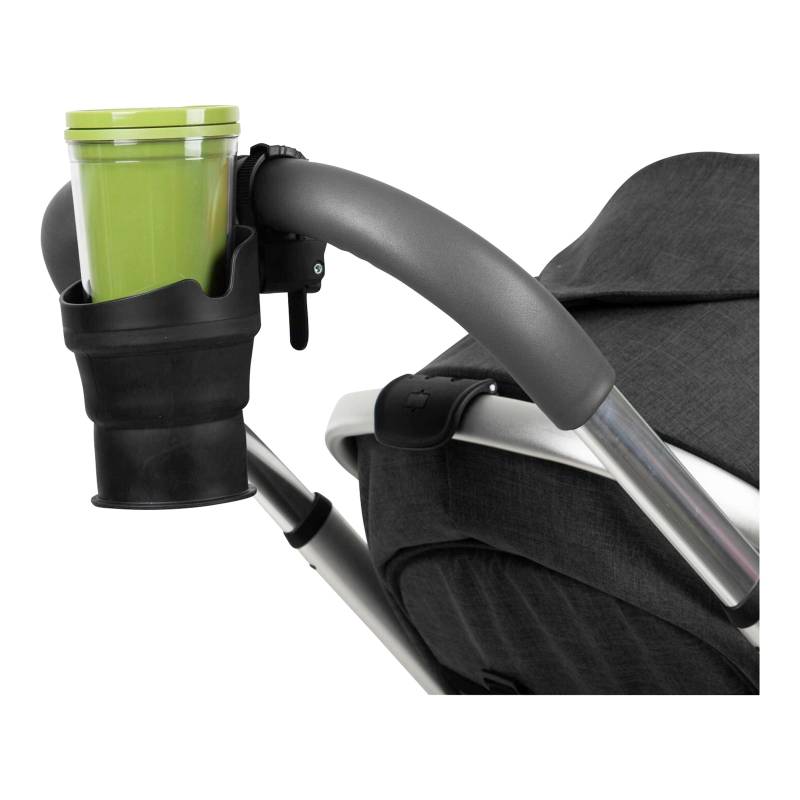 Babycab Universal Getränkehalter klappbar schwarz von babycab