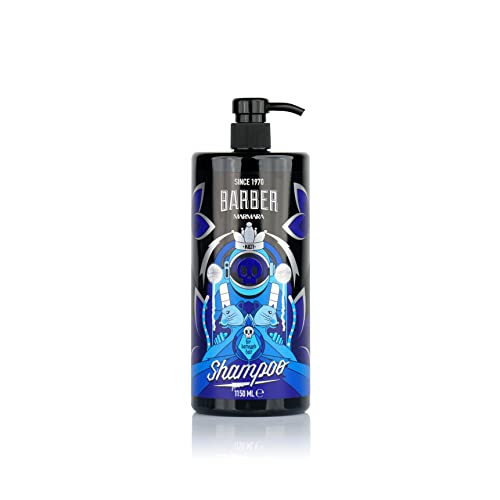 BARBER MARMARA Keratin Shampoo Männer 1150ml | Friseur Kabinett Shampoo Herren | Friseurbedarf | verringert Haarausfall | Barber Shop Shampoo | frei von Silikone und Salz | für Alle Haartypen BARBER MARMARA Keratin Shampoo Männer 1150ml | Friseur Kabinett Shampoo Herren | Friseurbedarf | verringert Haarausfall | Barber Shop Shampoo | frei von Silikone und Salz | für Alle Haartypen von barber marmara