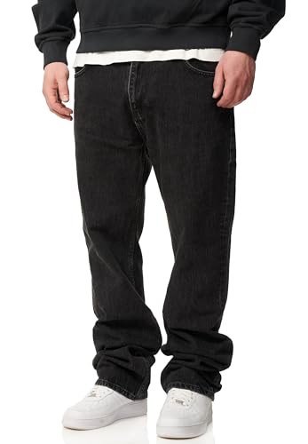 behype. Herren Jeans Straight-Fit Jeanshose 100% Baumwolle Denim Hose Used Look Men's DC_JN-245-Washed Black-W29 behype. Herren Jeans Straight-Fit Jeanshose 100% Baumwolle Denim Hose Used Look Men's DC_JN-245-Washed Black-W29 von behype.