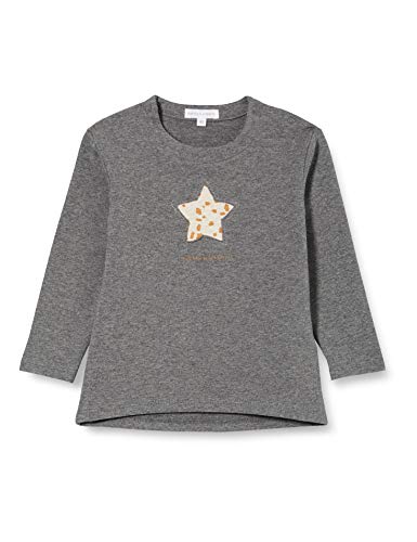 bellybutton Baby-Mädchen Sweatshirt T-Shirt, beige Gray Melange|Gray, 56 von bellybutton