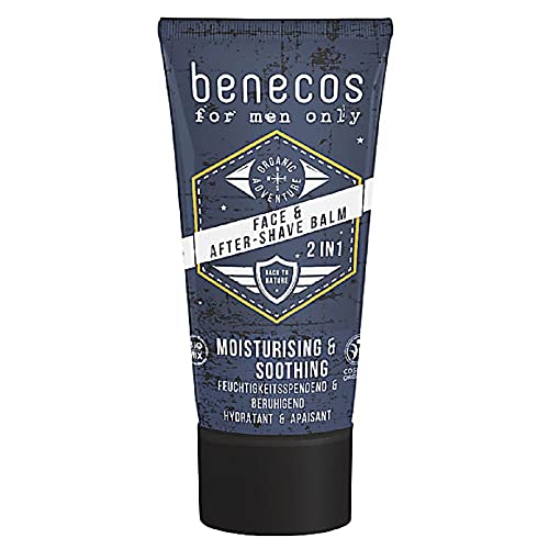 benecos for men only Face & After-Shave Balm (2 x 50 ml) von benecos