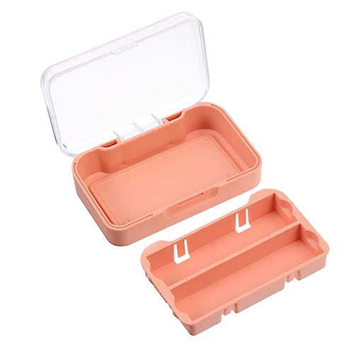 Box Lippenstift-Aufbewahrungsbox Costmetic Make Lip Gloss Showcase Nail Stationery Vanity Drawer Organizer Klares Regal Organizer Bag Plastic Serving Tray Desktop Case Jewelry Hair Pp von berbo