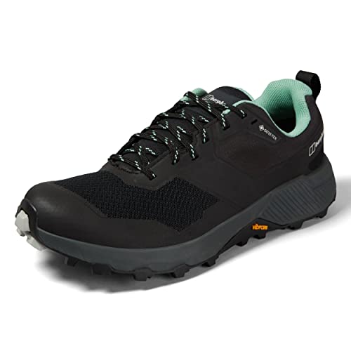 Berghaus Damen Trailway Active Gore-Tex Wanderschuhe, Schwarz/Grün, 37.5 EU von Berghaus