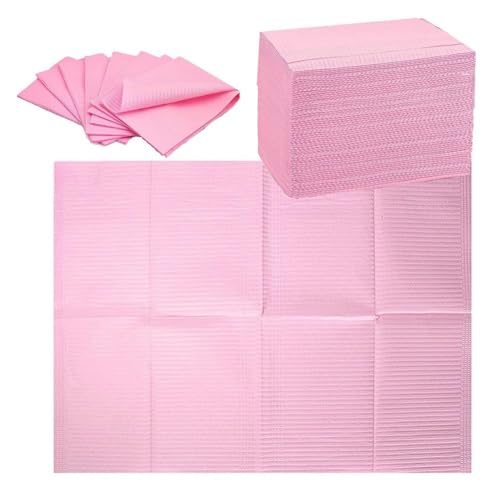 berjalan 125 Stück Einweg-Tischtücher, für Nail Art, 13 x 17 Zoll, wasserdichtes Papier, für Nail Art, saubere Pads für Tattoos, Rosa berjalan 125 Stück Einweg-Tischtücher, für Nail Art, 13 x 17 Zoll, wasserdichtes Papier, für Nail Art, saubere Pads für Tattoos, Rosa von berjalan