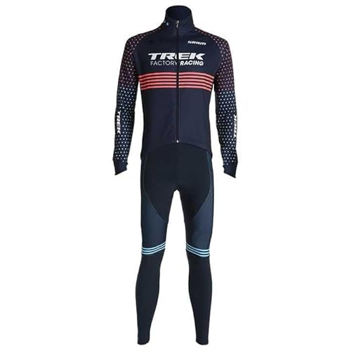 beyleaycau Fahrradtrikot Langarm Herren Radsport-Set mit Trägerhose Herbst Schnell trocknend Atmungsaktiv Individuelle Pro Team Ausrüstung von beyleaycau