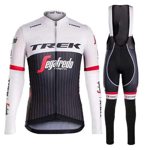 beyleaycau Fahrradtrikot Langarm Herren Radsport-Set mit Trägerhose Herbst Schnell trocknend Atmungsaktiv Individuelle Pro Team Ausrüstung von beyleaycau