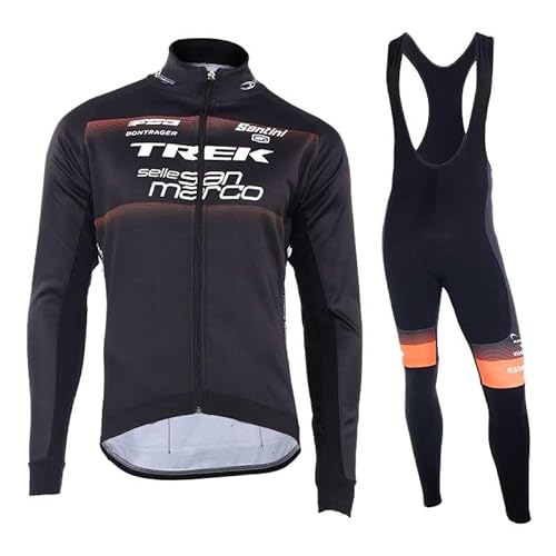 beyleaycau Fahrradtrikot Langarm Herren Radsport-Set mit Trägerhose Herbst Schnell trocknend Atmungsaktiv Individuelle Pro Team Ausrüstung von beyleaycau