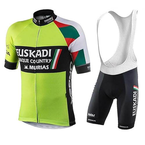 beyleaycau Herren Kurzarm Fahrradtrikot Sets Sommer Schnelltrocken Atmungsaktive Fahrradshirt und Trägershorts Maßgeschneiderte Pro-Team Fahrradausrüstung von beyleaycau