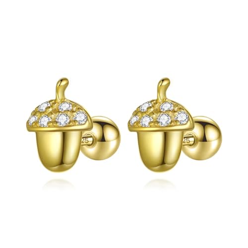 Ohrringe Ohrstecker Damen Schmuck Earrings Hochzeit Ohrstecker Mama Tochter Party Gold von bicup