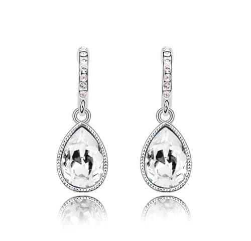 Ohrringe Ohrstecker Damen Schmuck Earringsohrringe Frauen Mädchen Accessoires Party Mi Weiß von bicup