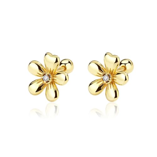 Ohrringe Ohrstecker Damen Schmuck Earrings Perlenparty Ohrstecker Für Frauen Hochzeit Gold von bicup