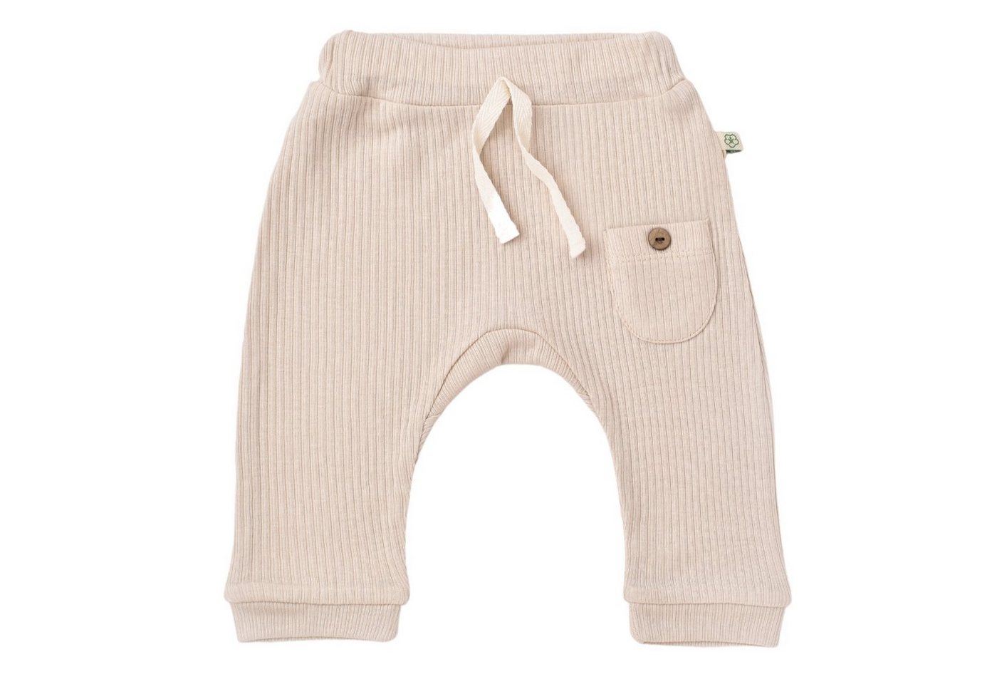 biorganic Funktionshose Soft Modal Hose für Jungen und Mädchen Unisex (1-tlg) gerippte Textilstruktur, 50% Bio-Baumwolle 50% Modal Größe 56-74 von biorganic