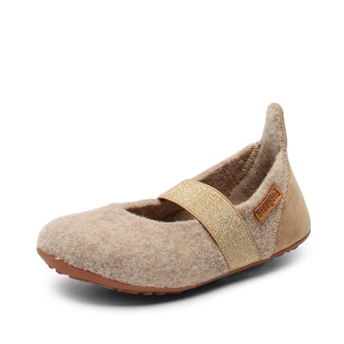 bisgaard Mädchen Wool Ballet Flat, Nougat, 27 EU von Bisgaard