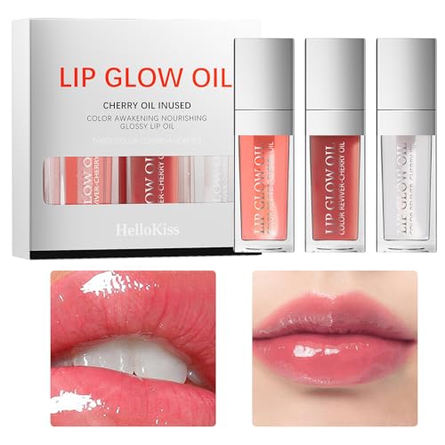 Feuchtigkeitsspendendes, aufpolsterndes Lippenglanzöl - Aufpolsternder Lip Glow Oil Gloss - Tragbarer, langanhaltender, feuchtigkeitsspendender Lippenölglanz für Mädchen und Frauen, Boiler von boiler