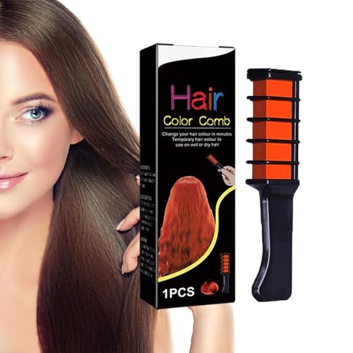 Haarkreide für Mädchen | Haarfärbekamm Temporäre Haarfarbe,Waschbare temporäre Haarfarbe, Make-up-Geschenke für Kinder, Haarkreidekamm, Geburtstag, Cosplay, DIY-Partyzubehör Boiler von boiler