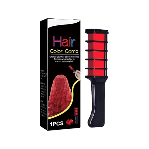 Temporäre Haarfarbe für dunkles Haar,Haarfärbekamm Temporäre Haarfarbe | Waschbare temporäre Haarfarbe, Make-up-Geschenke für Kinder, Haarkreidekamm, Geburtstag, Cosplay, DIY-Partyzubehör Boiler von boiler