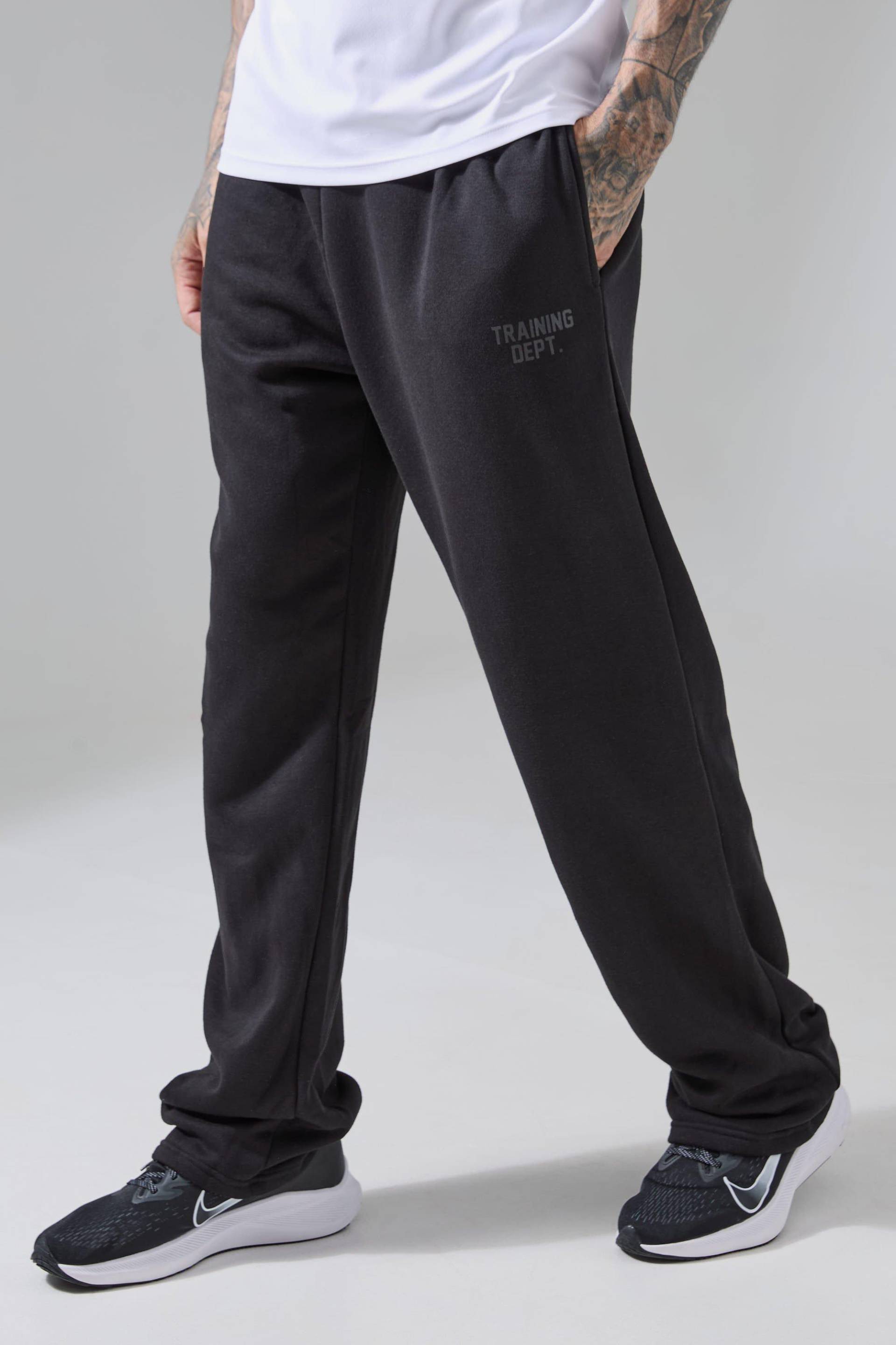 Tall Man Active Lockere Training Dept Jogginghose - Black - Xs, Black Tall Man Active Lockere Training Dept Jogginghose - Black - Xs, Black von boohoo