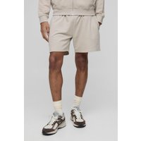 Lockere kurze Basic Shorts - Grau - XL, Grau Lockere kurze Basic Shorts - Grau - XL, Grau von boohooman
