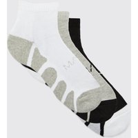 Mens 5er-Pack Man Dash Sportsocken - Mehrfarbig - ONE SIZE, Mehrfarbig von boohooman