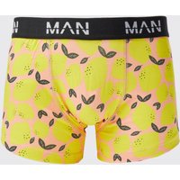 Mens Boxershorts mit Zitronen-Print - Rosa - XS, Rosa von boohooman